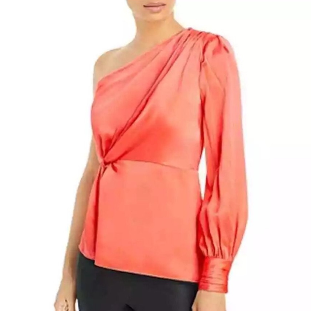 Cinc a sept one shoulder blouse $400 retail price